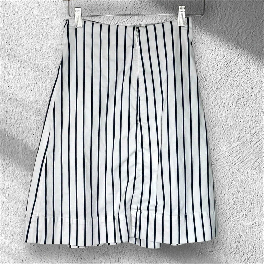 Kate Spade Broome Street Striped Skirt‎ Preppy Size 0 Women’s Classic Coastal